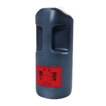 書道 墨汁 墨液 [墨滴] 濃墨 1.8Lの画像