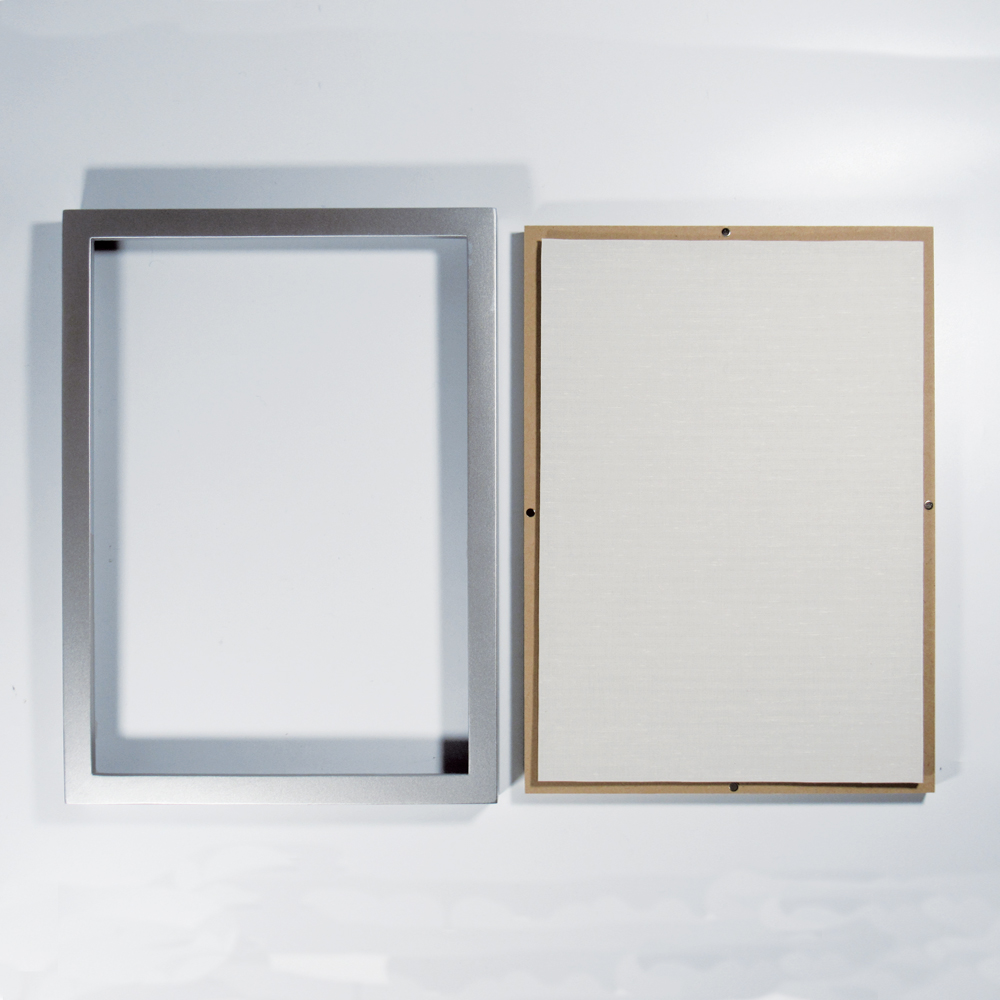 はがき額 内丸PITA102型 INオールナット [シルバー]の画像