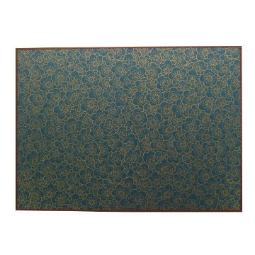屏風 二曲屏風 金 市松模様 桜【限定品 在庫限り】の画像