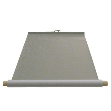 仮巻 [金襴緞子] グレー 半切判の画像