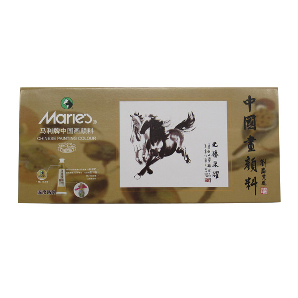 顔彩 [中国顔彩] 12色セットの画像