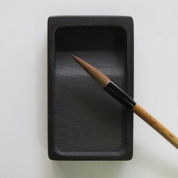 書道筆 大筆 [聖教] 四号 1.0×4.5cm 鼬 天尾の画像