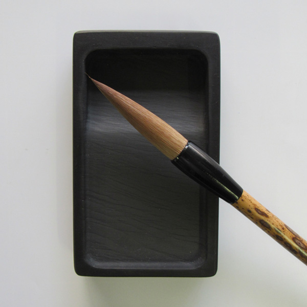 書道筆 大筆 [聖教] 一号 1.35×6.3cm 鼬 天尾の画像