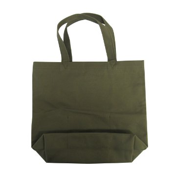 書道バッグ オリジナル [おけいこバッグ] 帆布 カーキ 大人用の画像