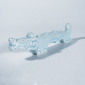 筆置き [アンギラス] 中 青磁 12.5×3.0cmの画像