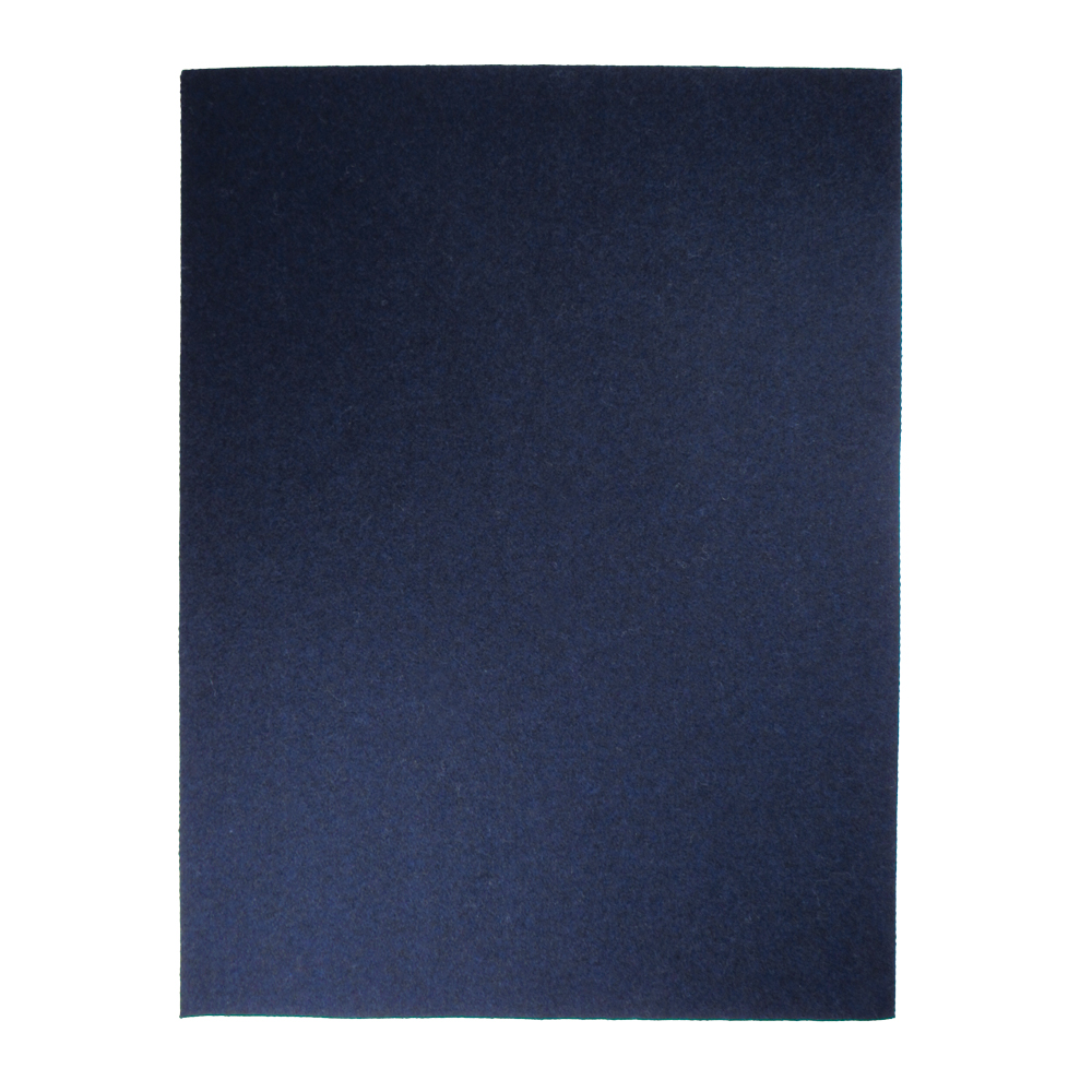書道 下敷き 1mmラシャ紺　(半紙判30×40cm)の画像