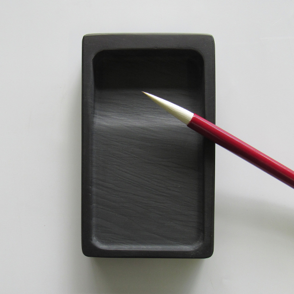 書道筆 小筆 [暁] 地 0.75×3.5cm 馬 羊 鼬【ワケあり】の画像