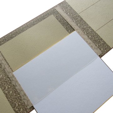 掛け軸たとう 大色紙用 茶の画像