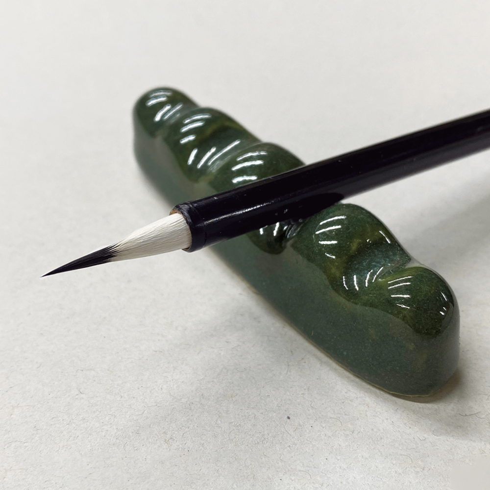 小筆 オリジナル唐筆 [選毫圓健] 蘇州湖筆 0.55×2.4cm 紫毫画像