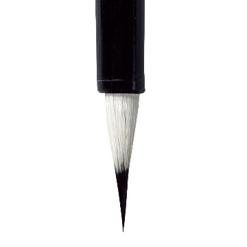 小筆 オリジナル唐筆 [選毫圓健] 蘇州湖筆 0.55×2.4cm 紫毫画像