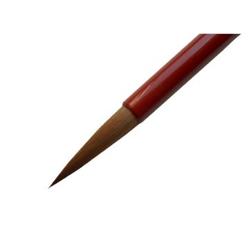 書道筆 大筆 [英明] 4号 0.9×4.7cm 鼬 天尾の画像