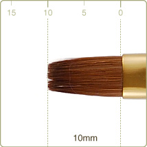 熊野筆 化粧筆 リップ G-7画像