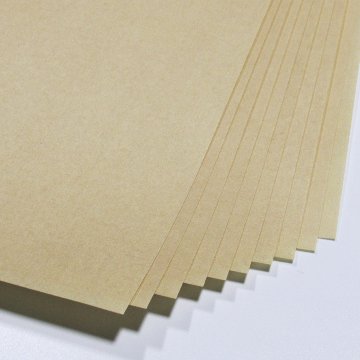 臨書用紙 [関戸古今集清書] 淡色茶　全懐紙　練習用 10枚の画像