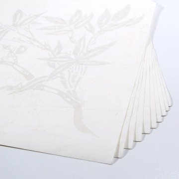 臨書用紙 [本阿弥切] 白 清書用 10枚の画像