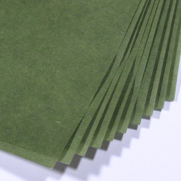 臨書用紙 [関戸本古今淡色] 濃緑　清書用　10枚の画像