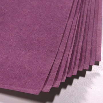 臨書用紙 [関戸本古今淡色] 濃紫　清書用　10枚の画像