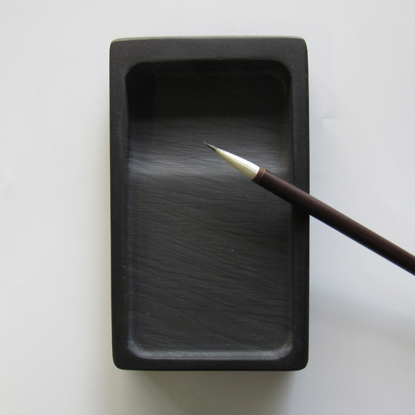 水墨画・日本画筆 [長流] 別小 0.57×2.5cm 狸 羊 鹿の画像