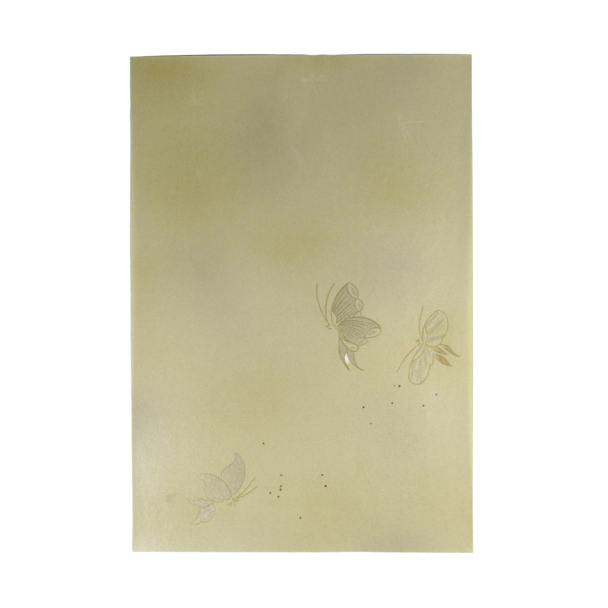 かな料紙 仮名料紙 料紙 [かがやき] タテ　半懐紙判 10枚の画像