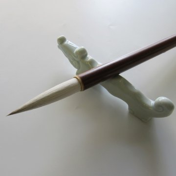 水墨画・日本画筆 [長流] 特大 1.22×5.0cm 狸 羊 鹿画像