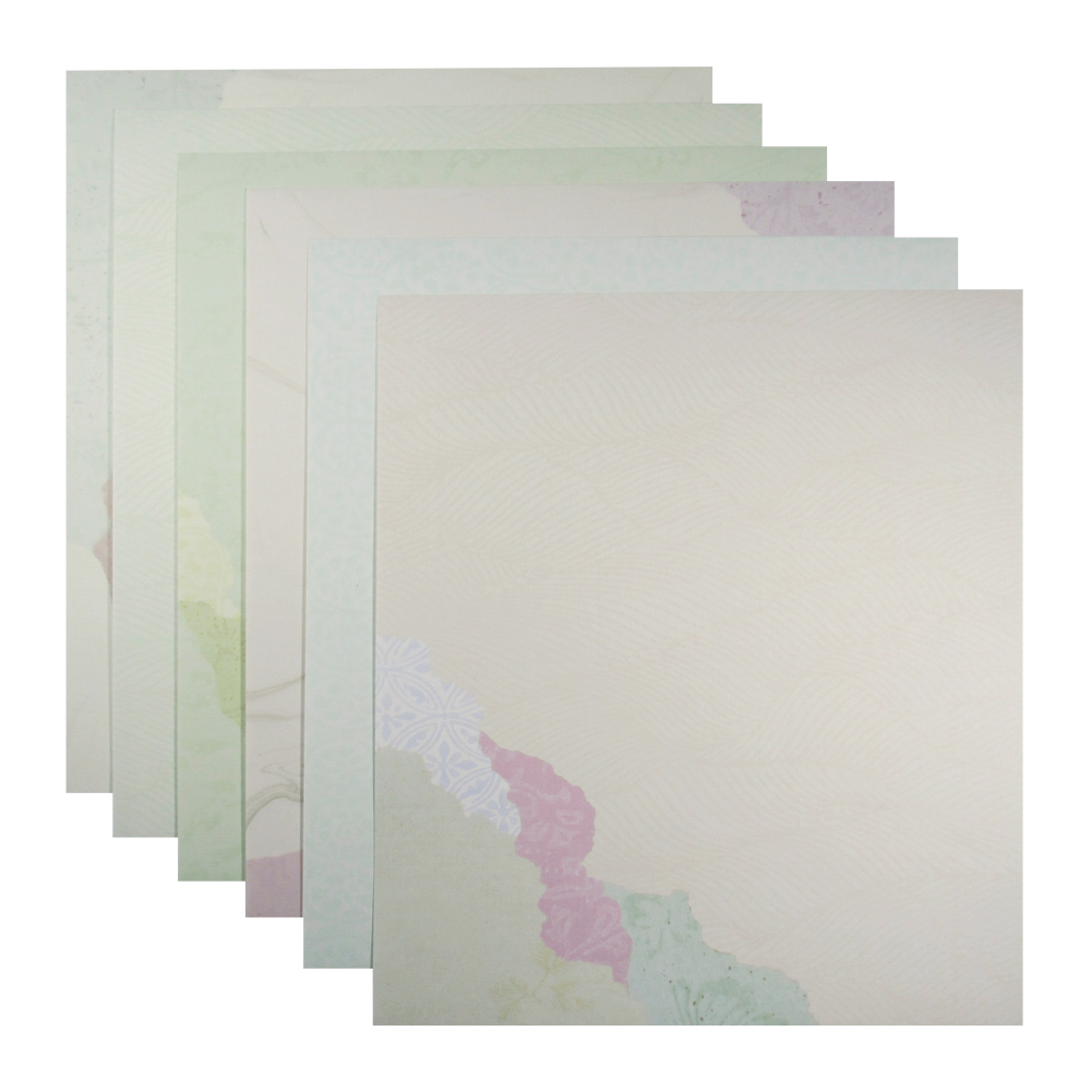 大色紙 練習用 [継ぎ紙 R22] 12枚入りの画像