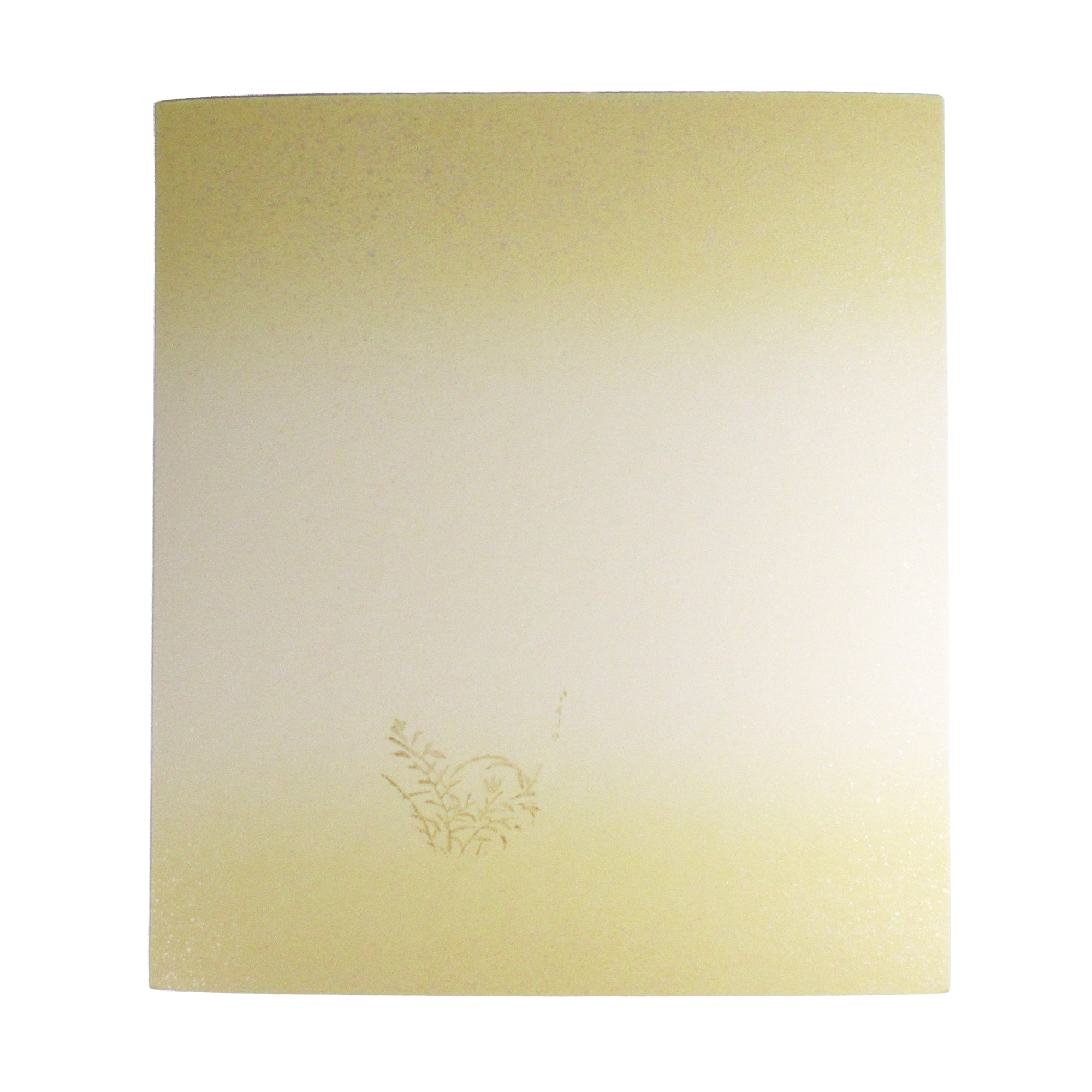 色紙箋[歌用色紙]No.861　5枚入り　鳥の子の画像