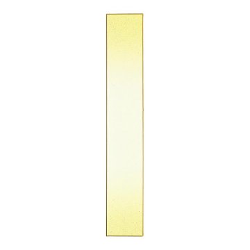 短冊[クリームぼかし砂子入]並巾　黄　1枚　ST136-3の画像