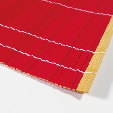 筆巻き 赤無地　30×35cmの画像