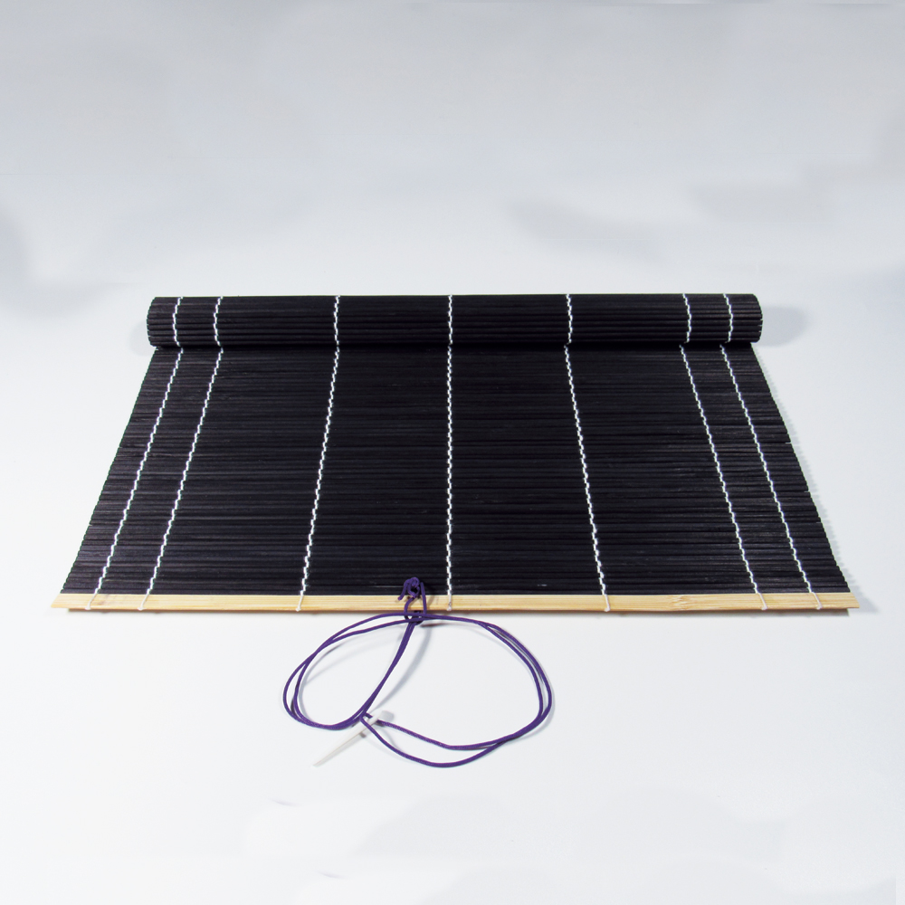 筆巻き 黒無地　30×35cmの画像