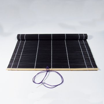 筆巻き 黒無地　30×35cmの画像