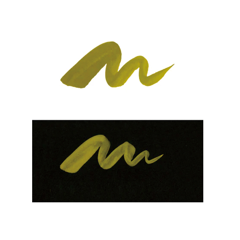 筆ペン　くれ竹筆金色(中字)60号 カートリッジ式の画像