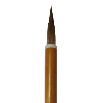 書道筆 小筆 [みくまの] 大 飛雲 0.65×3.3cm 鼬画像