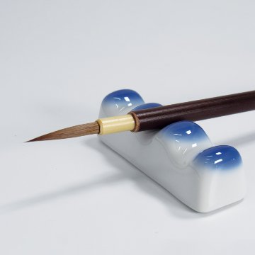 書道筆 小筆 [歌仙 月] 飛雲 0.3×2.8cm 鼬【2026年7・8月西の日】の画像