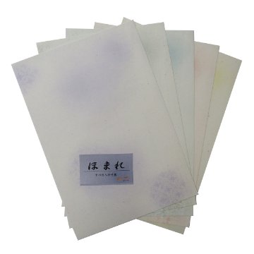 かな料紙 仮名料紙 料紙 [ほまれ] 半懐紙判 冊=50枚 【4月の西の日】の画像