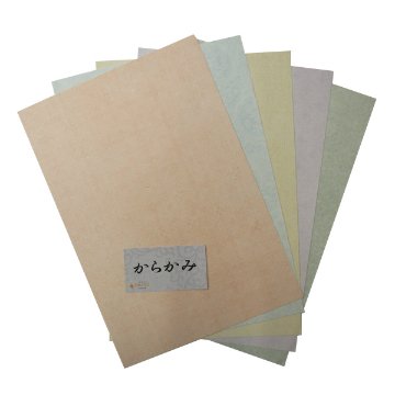 かな料紙 仮名料紙 料紙 [からかみ] 半懐紙判 50枚【2026年4月西の日】の画像