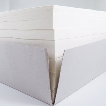 書道半紙 半紙 [白樺] 特厚 箱=1000枚 練習用 【夏休み応援隊2026年】の画像