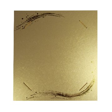 色紙掛け [京色紙掛 金彩] 大色紙 金（TC1-4）の画像