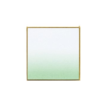 豆色紙　画仙ぼかし　草　7.6×7.6cmの画像