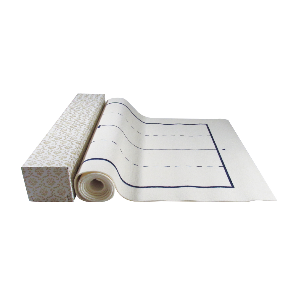 書道 下敷き 罫入り片面 2mm 半切（条幅）2.4行名無【OPEN2周年記念】の画像