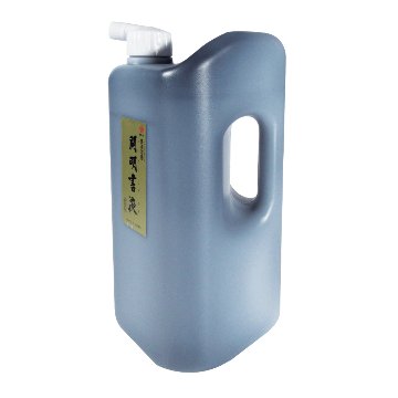 書道 墨汁 墨液[開明書液]1.8L　SY5007の画像