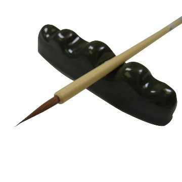 書道筆 榎倉香邨先生オリジナル筆 [しづか] 小 Φ3×18mm コリンスキー【香瓔会会員限定】の画像