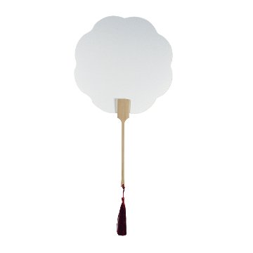 うちわ　[七花びら]の画像