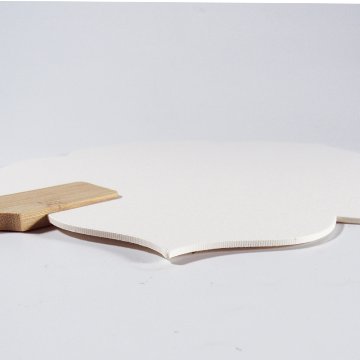 うちわ　[五花びら]の画像