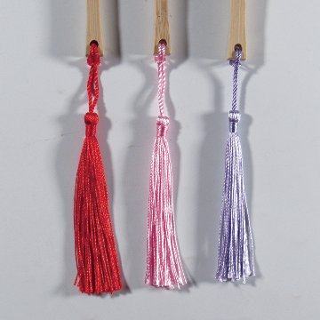 うちわ　[五花びら]の画像