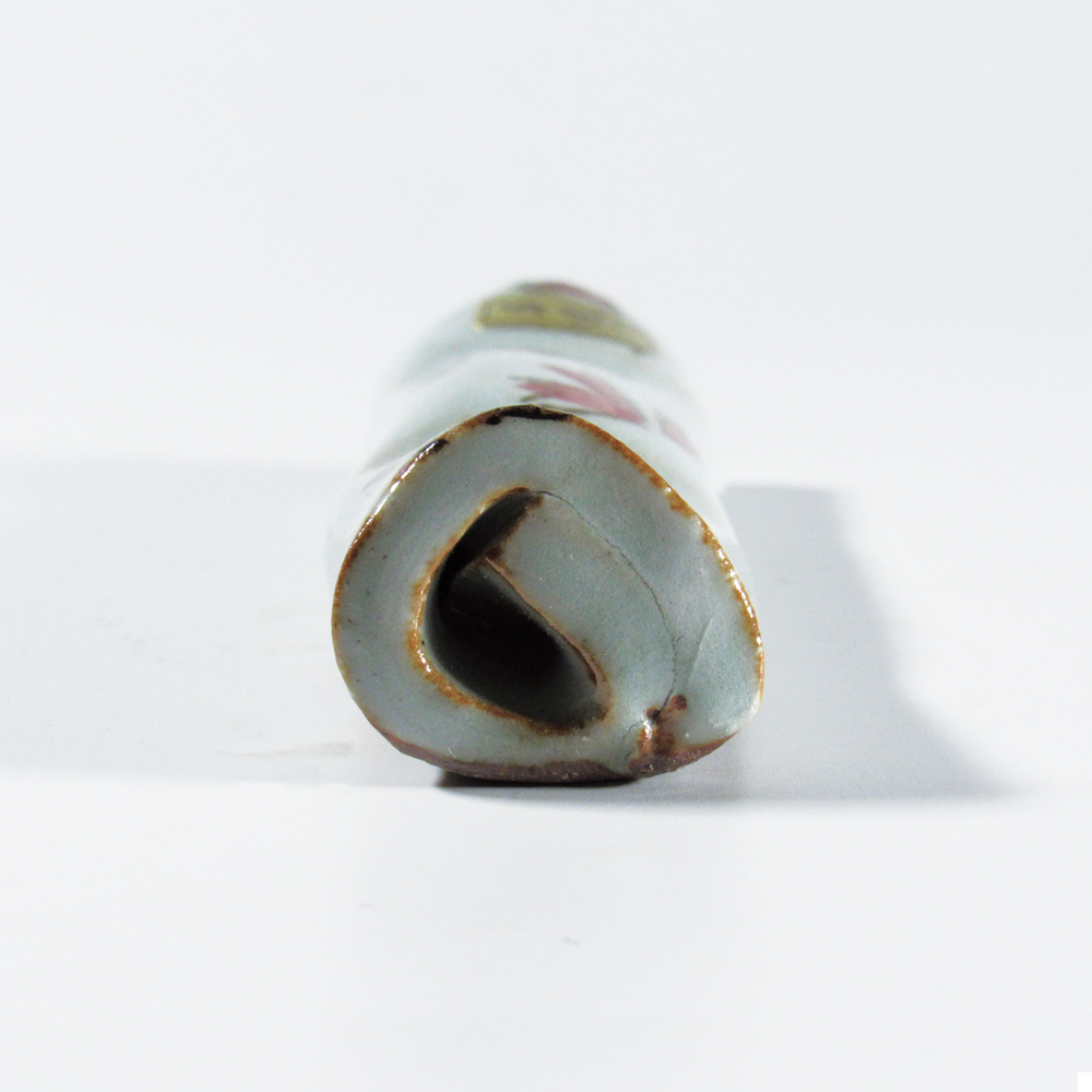 筆置き　粉引花　【現品限り】の画像