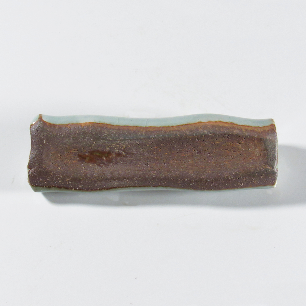 筆置き　粉引花　【現品限り】の画像