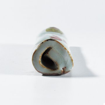 筆置き　粉引花　【現品限り】の画像