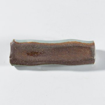 筆置き　粉引花　【現品限り】の画像