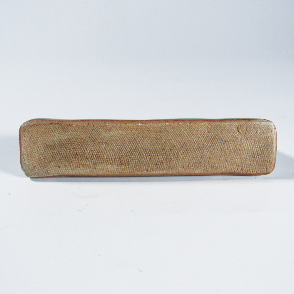 筆置き　緑磁　【現品限り】の画像