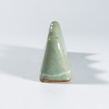 筆置き　緑磁　【現品限り】の画像