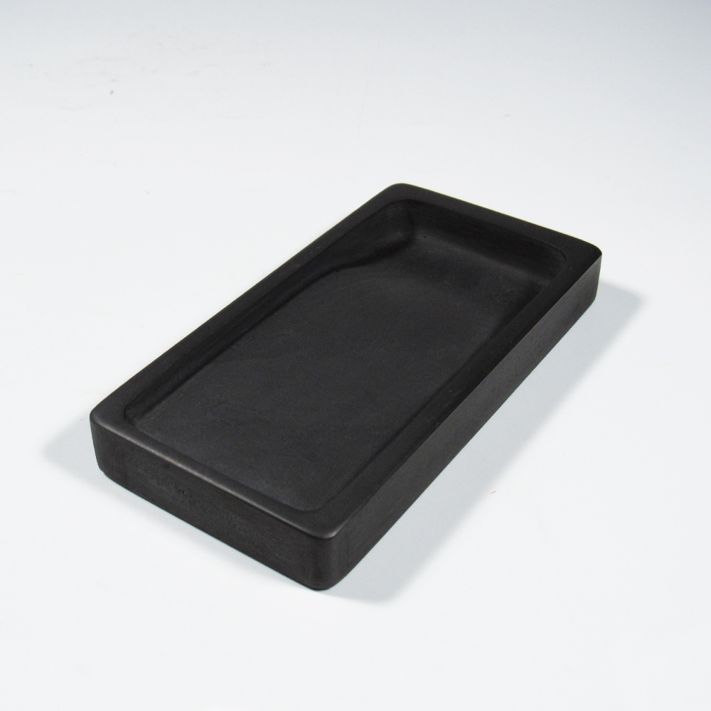 和硯 [雨端硯] 唐型硯四二寸の画像